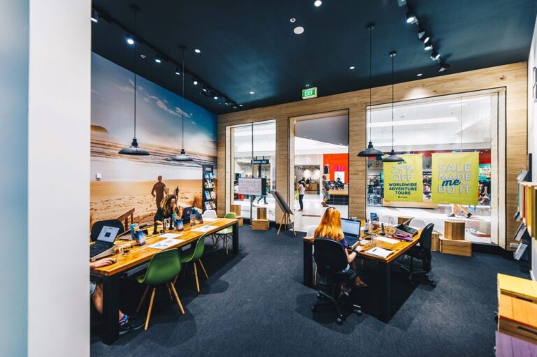 STA Travel Albany & Sylvia Park offices fitout by FSL Construction & Interiors