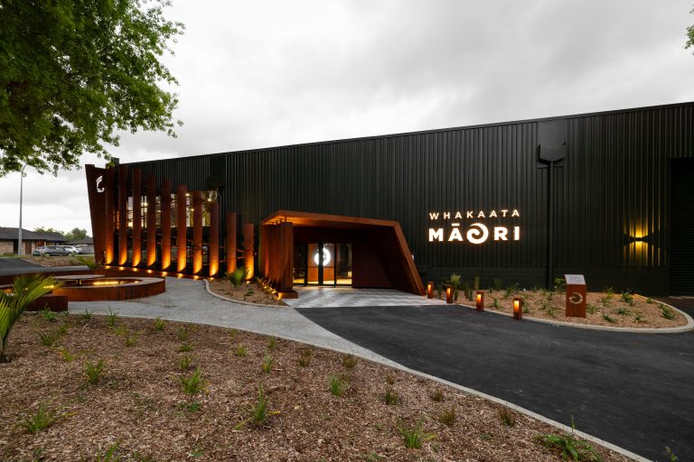 Māori TV Studio Auckland construction fitout — view 4